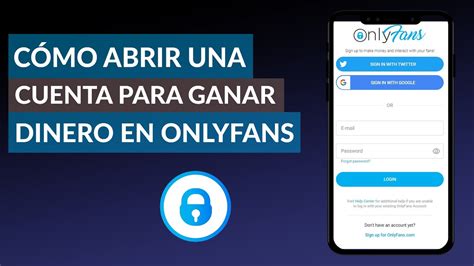 crear cuenta de onlyfans|Crear una cuenta en OnlyFans